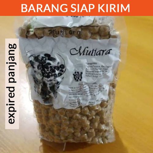 

Tapioka Pearl Bubble Boba Brown Sugar Mutiara 1 kg