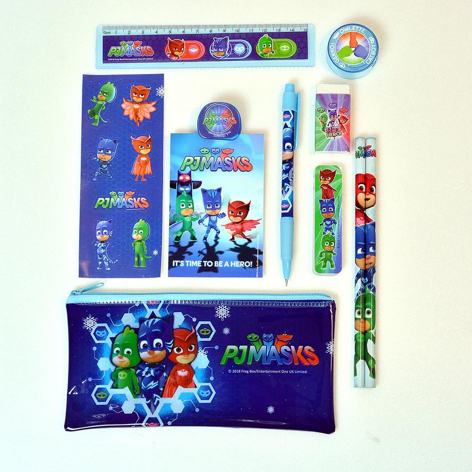 

[KODE 9J0ZG] Paket Alat Tulis PJ Masks Value Pack Stationary Set