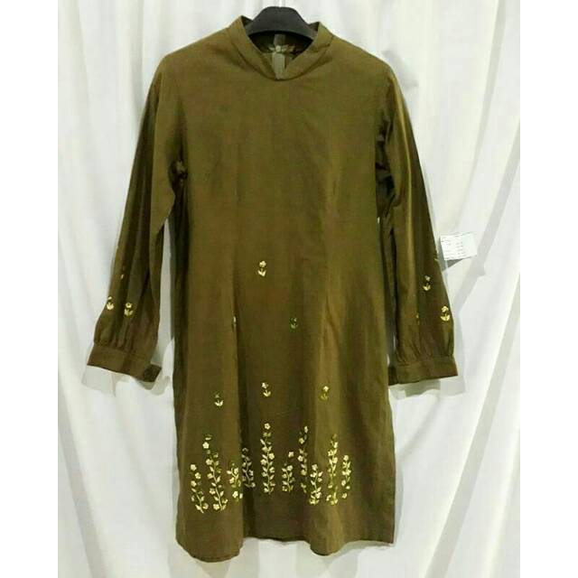 Preloved tunik hijau