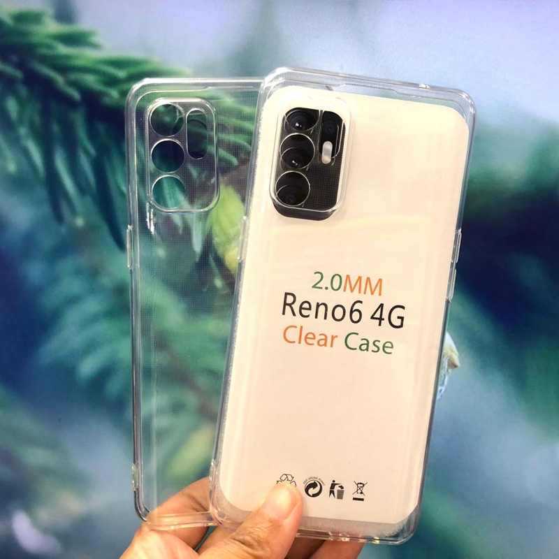 VIBOX CLEAR CASE 2MM ORIGINAL SILIKON PREMIUM OPPO RENO6 4G OPPO A58/A78 OPPO A57/A77S OPPO A17K OPPO RENO 8T OPPO A15 OPPO A17 OPPO A16K OPPO A52/A92 OPPO A91/F15/RENO3