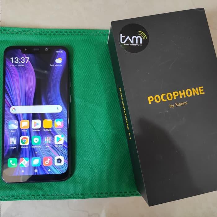 Handphone Second Pocophone F1 6 64 Full Set Tam Hp Bekas Shopee Indonesia