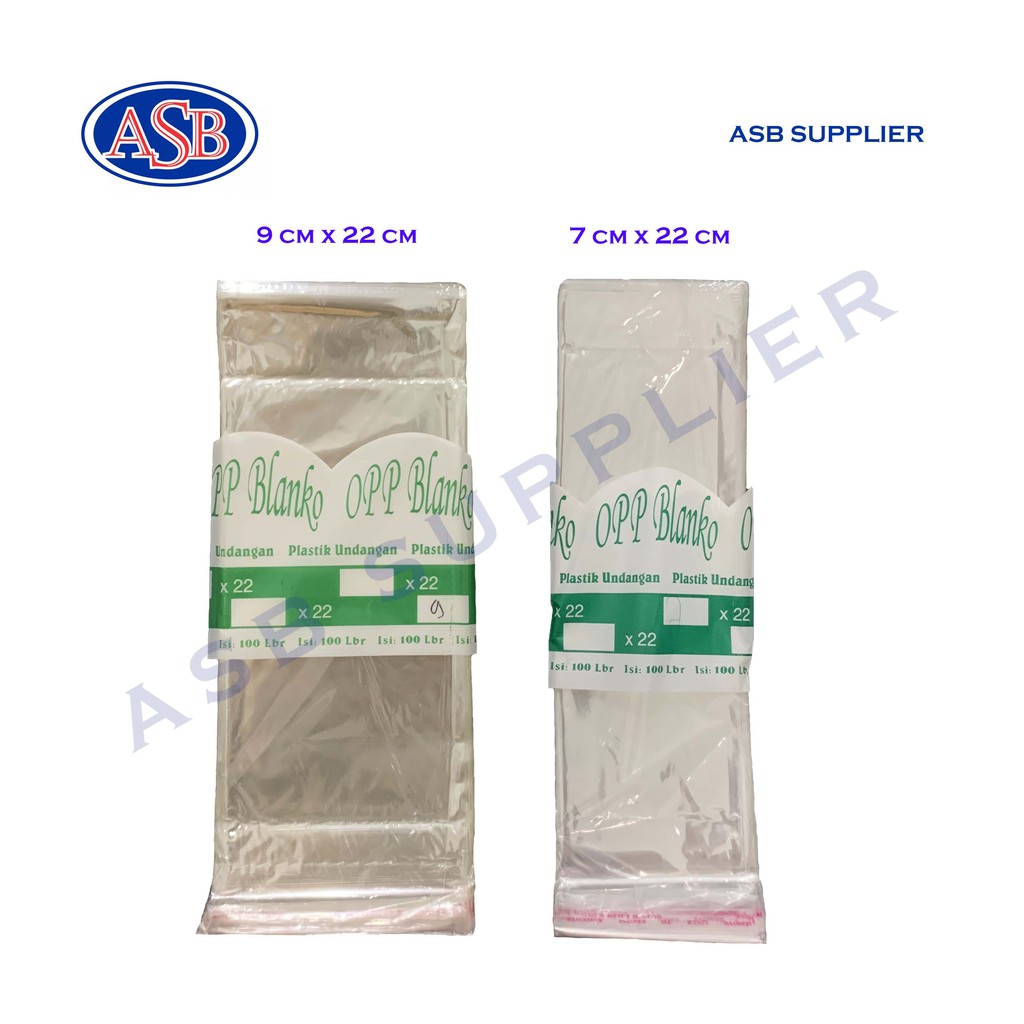 

Plastik OPP Lem Seal Bening (100 pcs)