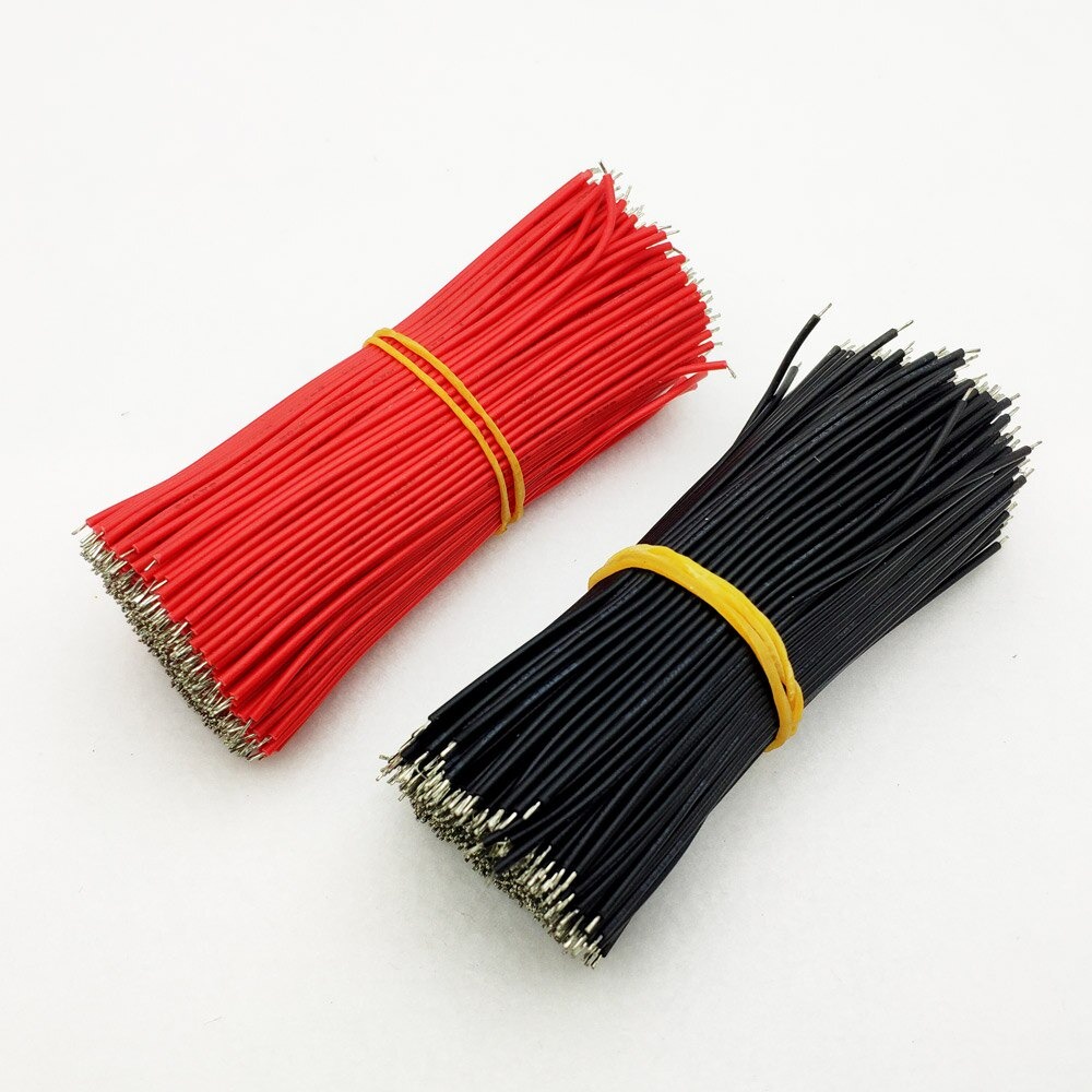 1 PCS 24 AWG Cable  10cm Red/black Wire