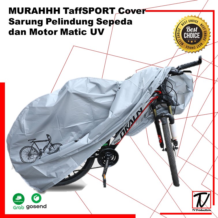 MURAHHH Cover Sarung Pelindung Sepeda dan Motor Matic - UV-2000