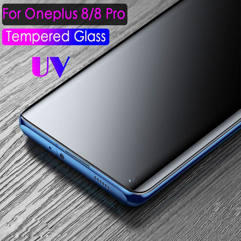 UV Tempered Glass Oneplus 8 Pro Oneplus 8
