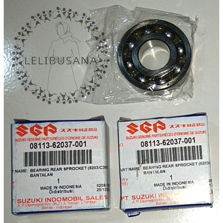 Bearing atau Laher 6203 Original SGP atau Koyo Japan
