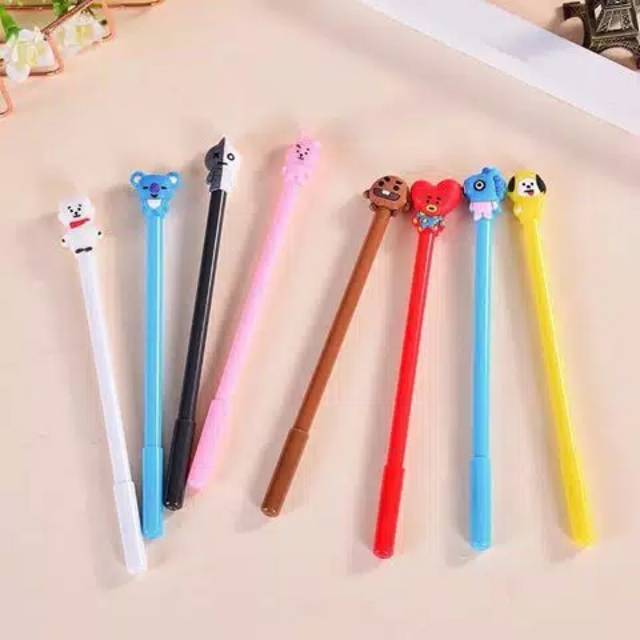 Medan Termurah Pulpen Cute Characters Black ink Gel Pen