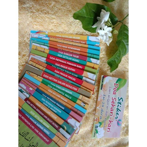 Stiker Doa Sehari-hari isi 24 Pcs Sesuai Sunnah