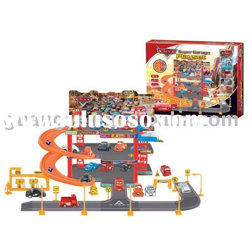 Jual super garage playset cars mainan 