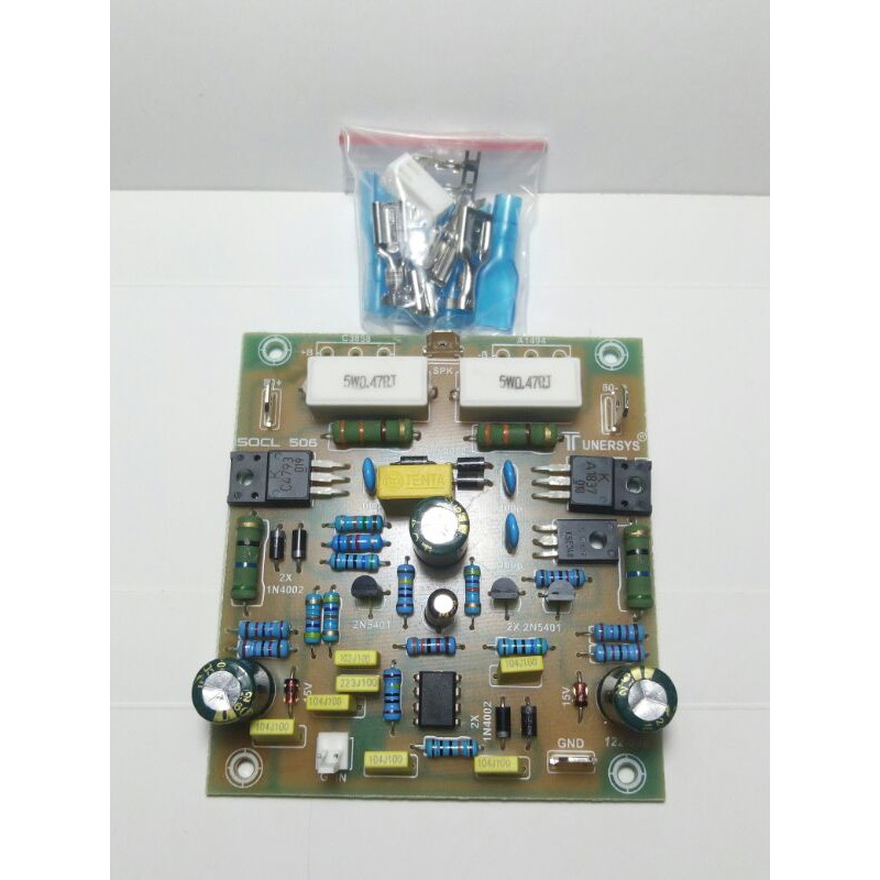 Kit Driver Power SOCL 506 500W Super Socl 500 Watt Mono Pcb Fiber By Tunersys