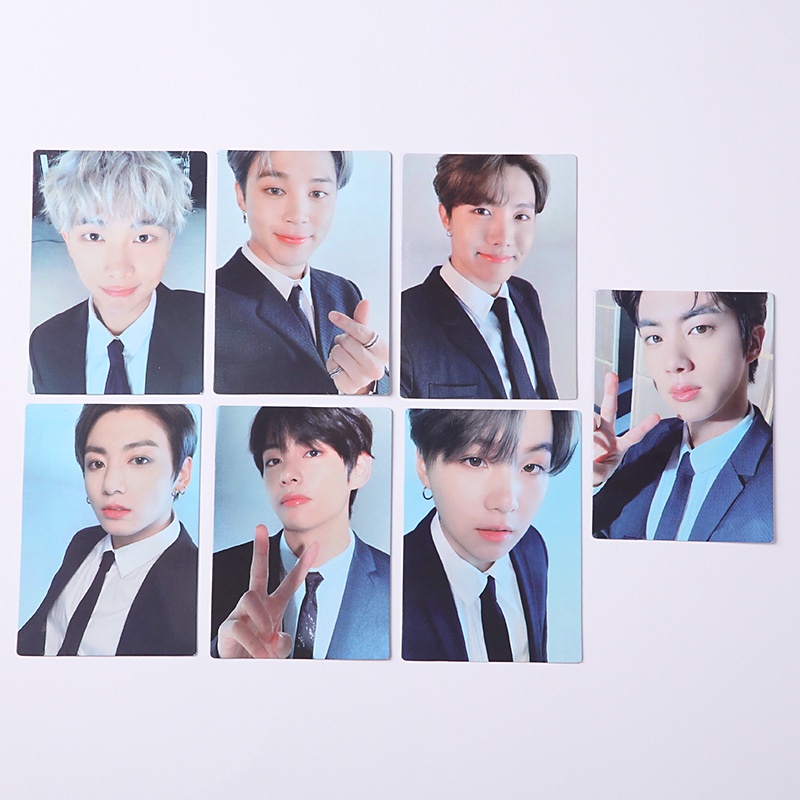 7 / 8pcs / set Kartu Foto BTS BBC PORTABLE