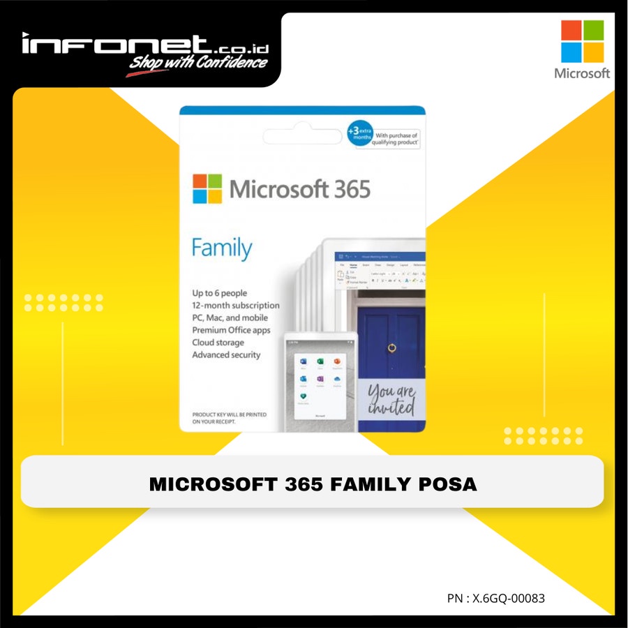 MICROSOFT 365 FAMILY POSA