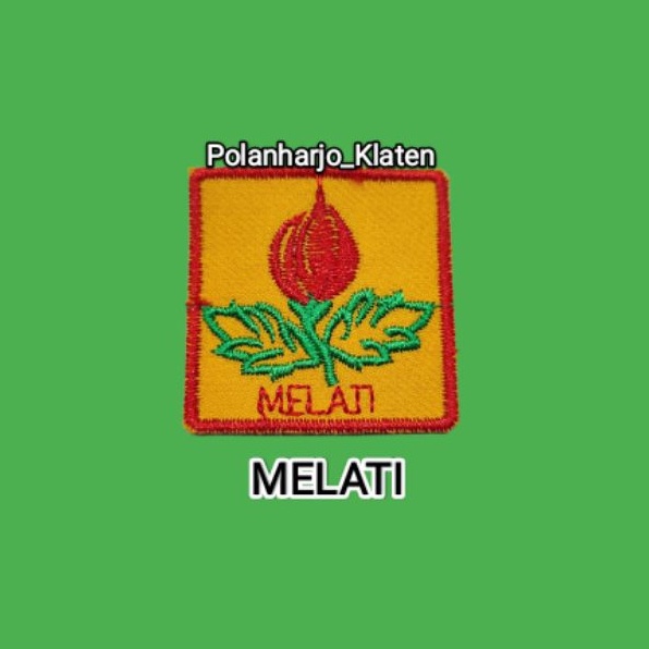 Tanda Regu Pramuka Putri Melati / Tanda Regu Pramuka Melati / Tanda Regu Melati