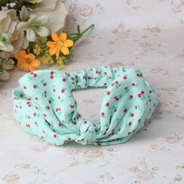 Bando Anak/Bayi Perempuan Pita Kain