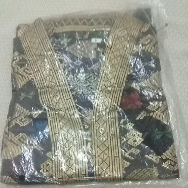 Sarimbit/ Couple Batik Rok N Blus Wanita Span Pendek Santika Prodo Hitam