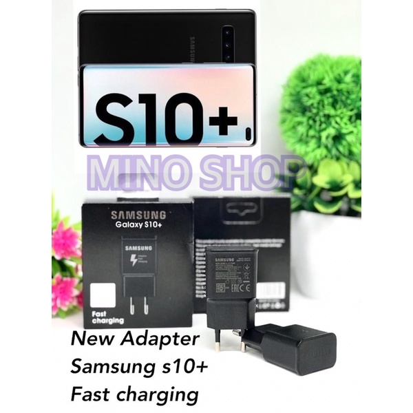 BATOK CHARGER - ADAPTOR CHARGER ORI SAMSUNG S10+ QUALCOM 3.0 FAST CHARGING