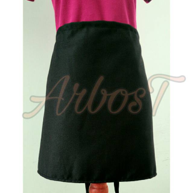 Apron Mini / Apron Setengah Badan Apron Celemek Pinggang waiters Polos