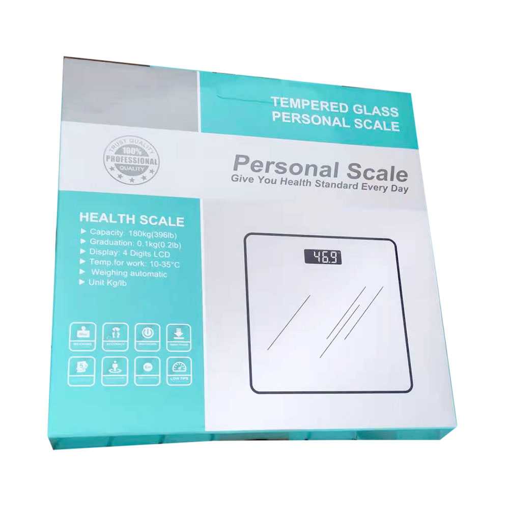 TaffWare Timbangan Badan Digital + Temperature Battery Version - SC-12