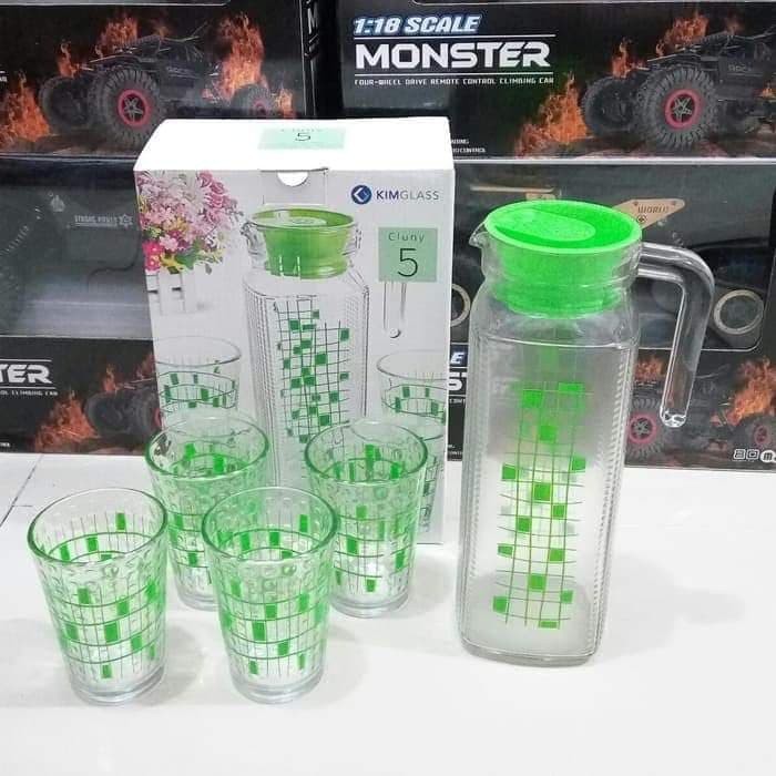 Kimglass Teko kaca motif