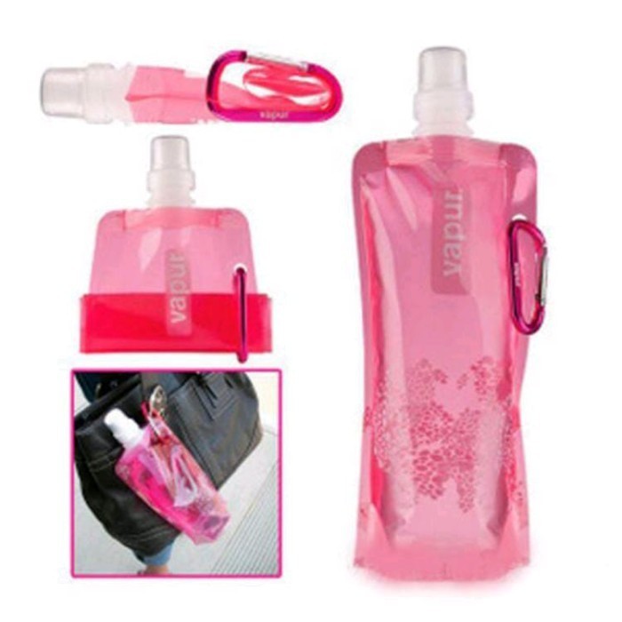 Botol Tempat Minum Lipat Mini Camping Outdoor Freezing Anti Bottle olahraga