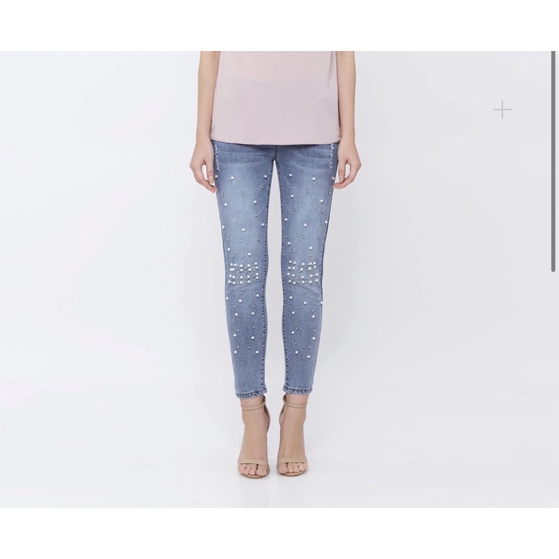 HELLOLILO x MMEHUILLET Pearl Jegging NO RIPPED