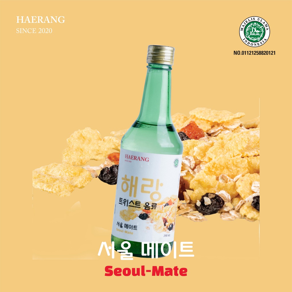 

Soju Halal / Korean Twist Drink Seoul-mate (Fermentasi Buah)