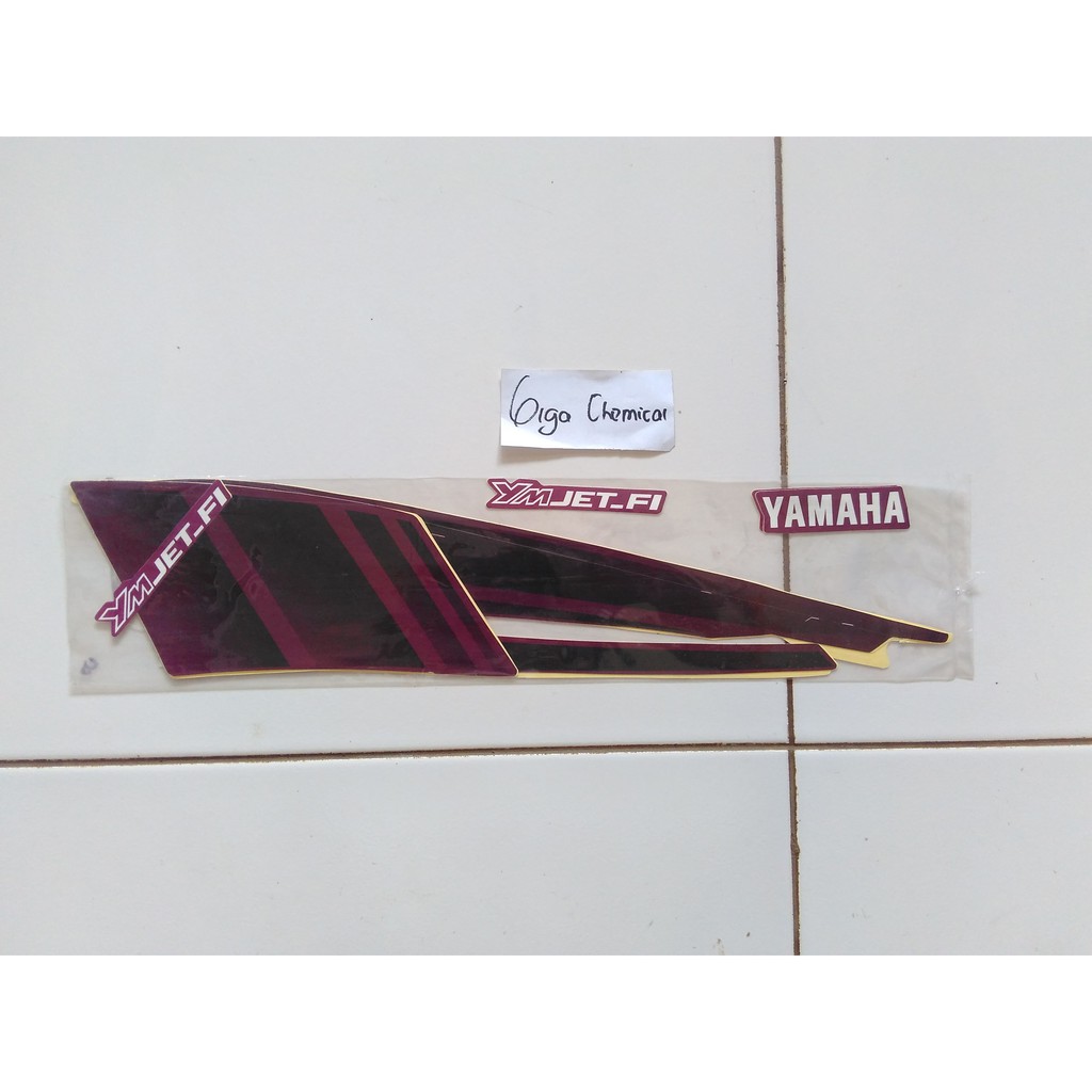 striping sticker lis yamaha soul gt 2012 2013 ungu