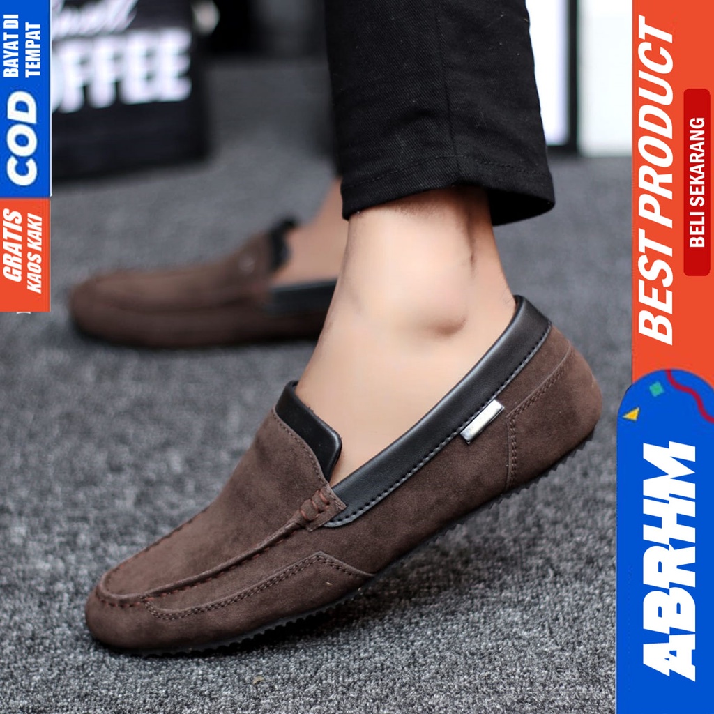 Abrhm Kilian - Sepatu Slip On Pria Casual