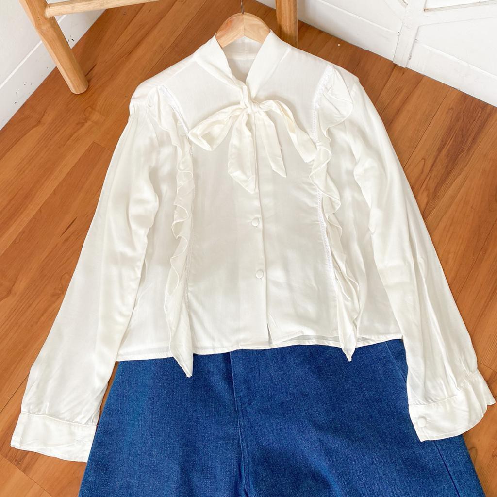 MELVA BLOUSE - blouse korea / korean style / daily blouse / blouse hits / grosir blouse / blouse