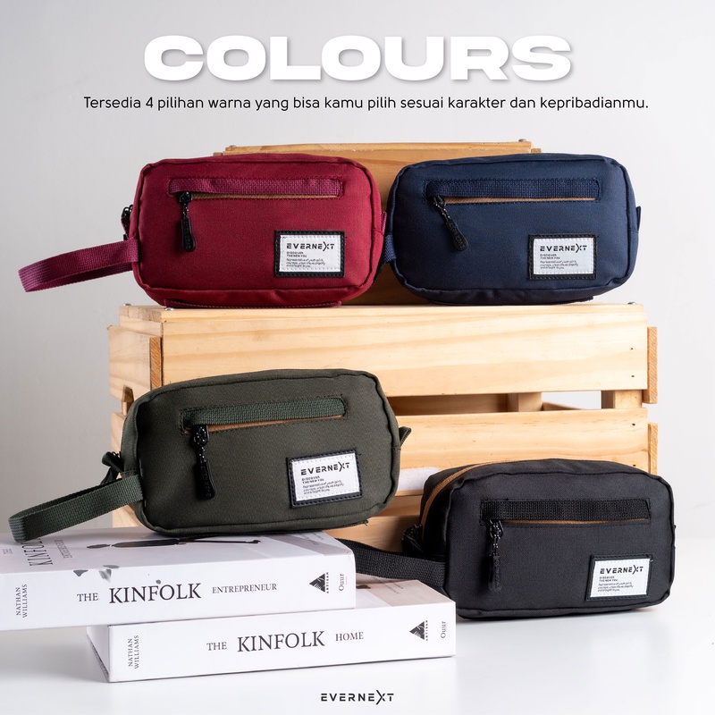 

Pencil Case ATK Kuliah Kerja Sekolah Tepak Pensil Pulpen Pensil Penyimpanan Luas Model SImple Praktis