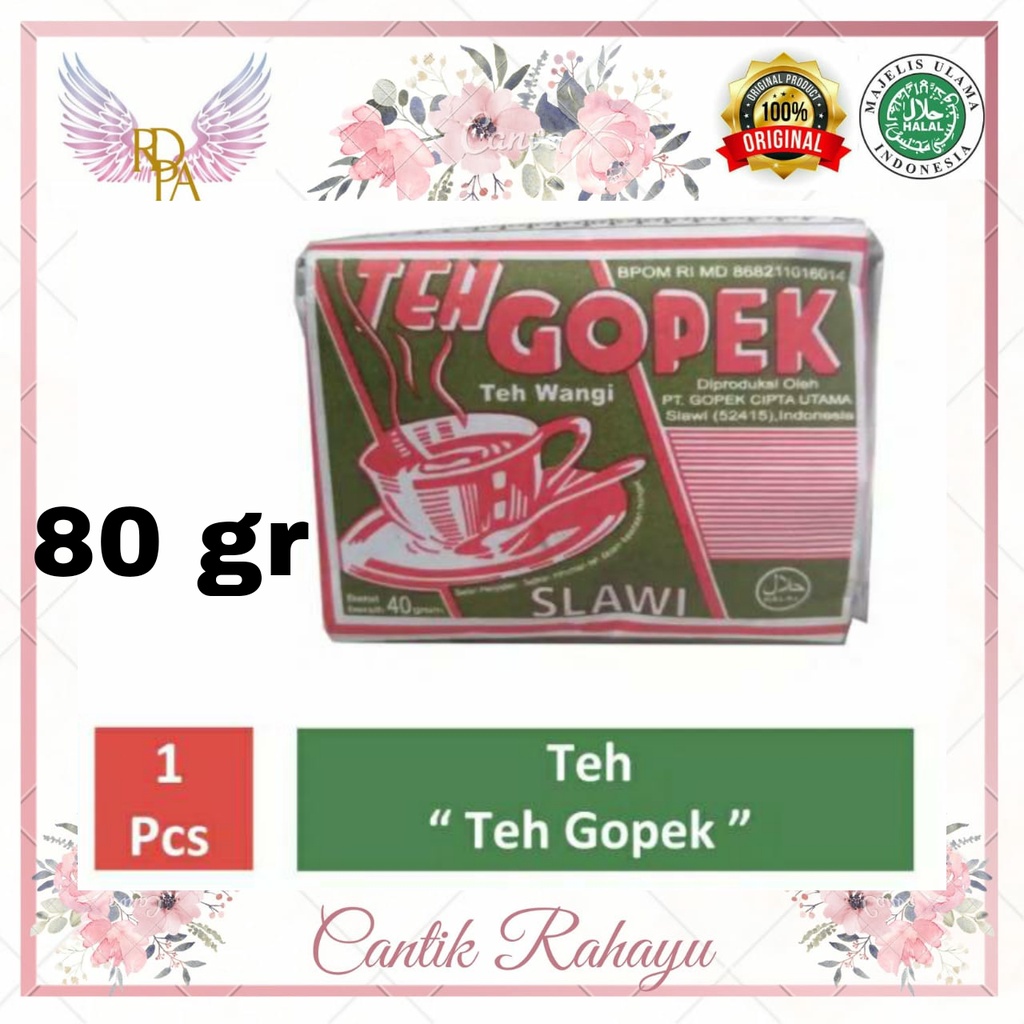 

Teh Gopek Slawi 80 Gram. Teh Seduh Khas Slawi Solo Tradisional