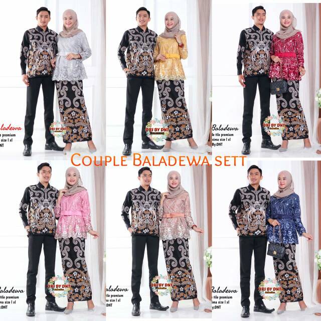 Batik Couple baladewa sett