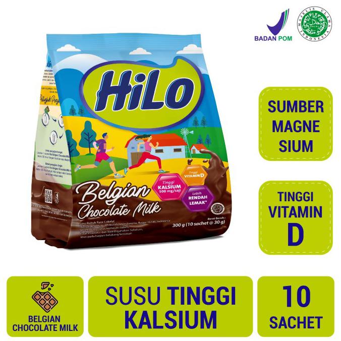 

Big Sale HiLo Active Belgian Chocolate (10 Sachets) Cuci Gudang Awal Tahun