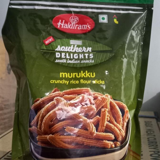 

,,,,,,,] HALDIRAMS MURUKKU ( RICE FLOUR.URAD DAL ) 200 GRAM