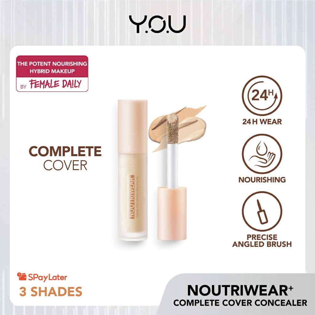 YOU NoutriWear + Complete Cover Concealer Y.O.U