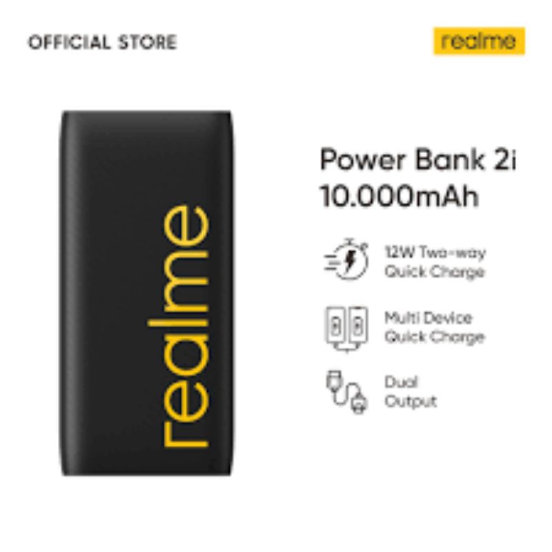 Powerbank Realme 10000Mah 2i