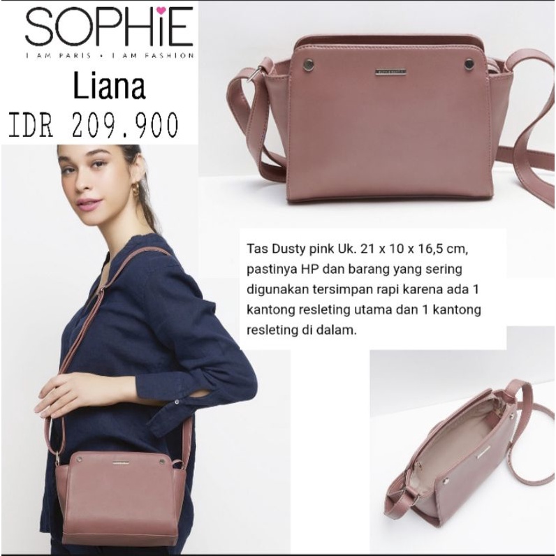 TAS SELEMPANG LIANA YELLOW SOPHIE PARIS TAS SELEMPANG WANITA SOPHIE MARTIN PARIS TAS TERBARU 2022 TA