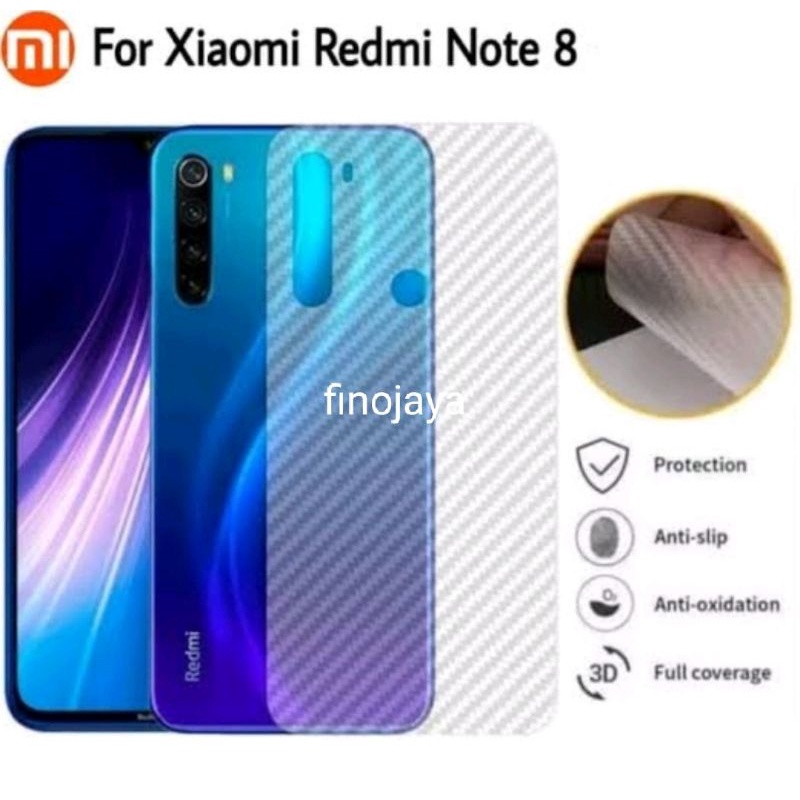 Case Aero My choice Xiaomi Redmi Note 8 Silikon Dove Pelindung Camera