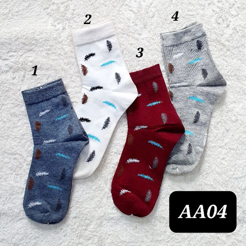 kaos kaki pria katun AA04