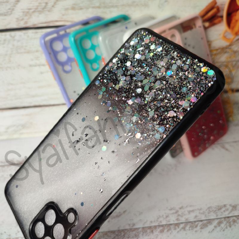 Case Glitter Samsung A22 (4G) / SM-A225F / SM-A225F/DS / SM-A225M / SM-A225M/DS Softcase Glitter Blink