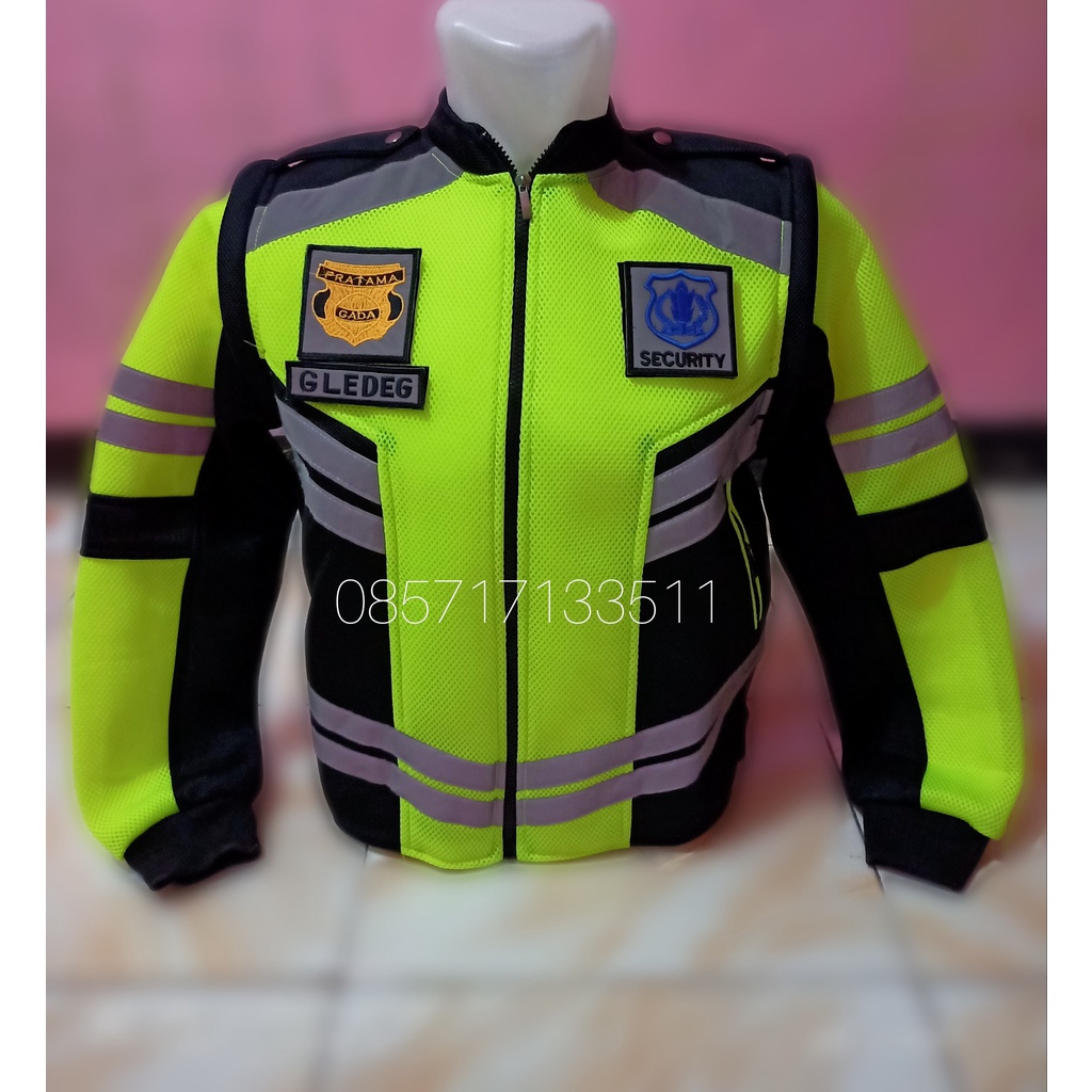 ►¤ROMKET(ROMPI JAKET) SATPAM/SECURITY/POLISI VARIASI GRATIS NAMA BORDIR