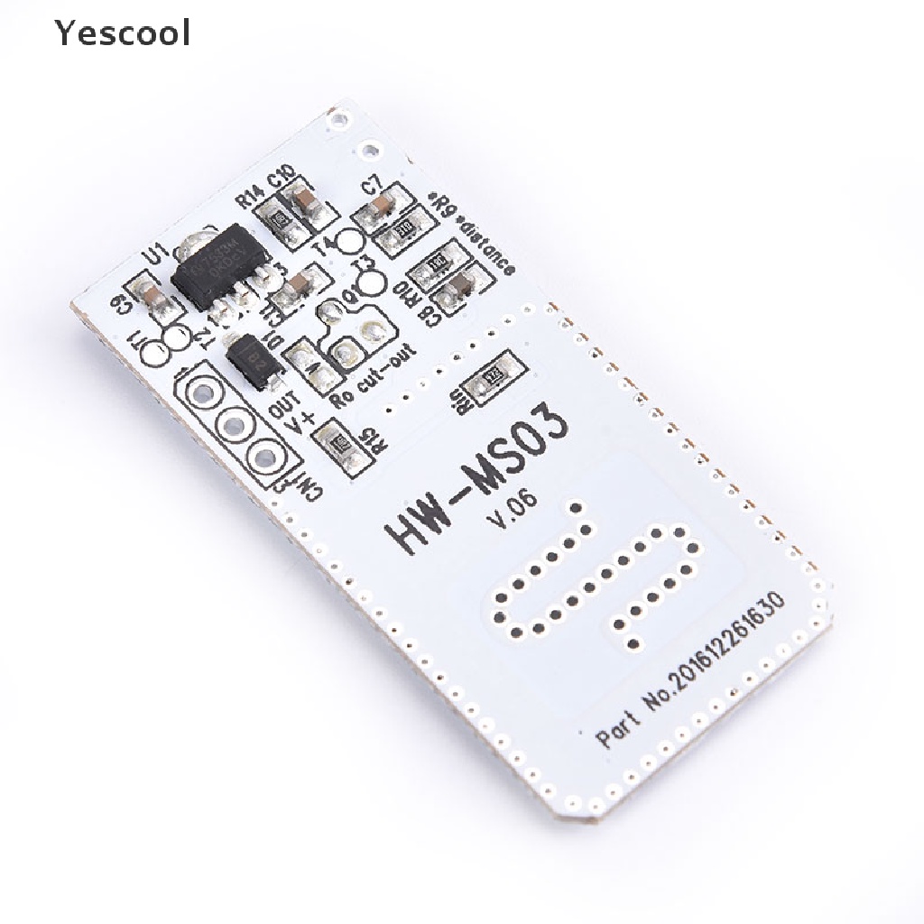 Yescool HW-MS03 Modul Sensor Gerak Radar Microwave