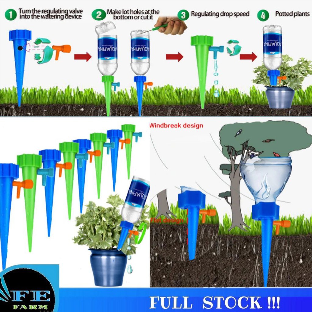 (K.17) Saluran Drip Tetes Sistem Alat Irigasi Drip Tanaman