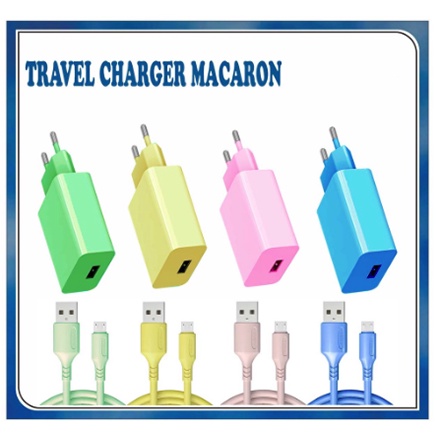 Charger Macaron 2.1A Cable V8 MICRO USB  Charger 2.1A Makaron USB Micro for Samsung Xiaomi Oppo Realme Vivo