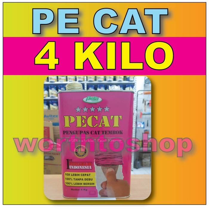 

Pecat 4Kg / Perontok Cat Tembok / Pengelupas Penghapus Pengupas