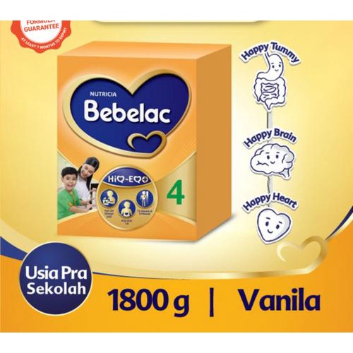 Bebelac 4 Vanilla / Madu 1800 gram