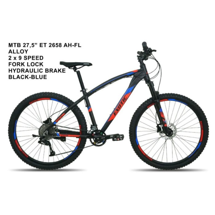 CUCI GUDANG SEPEDA MTB 27.5 ET 2658 AH (BARANG EX DISPLAY)