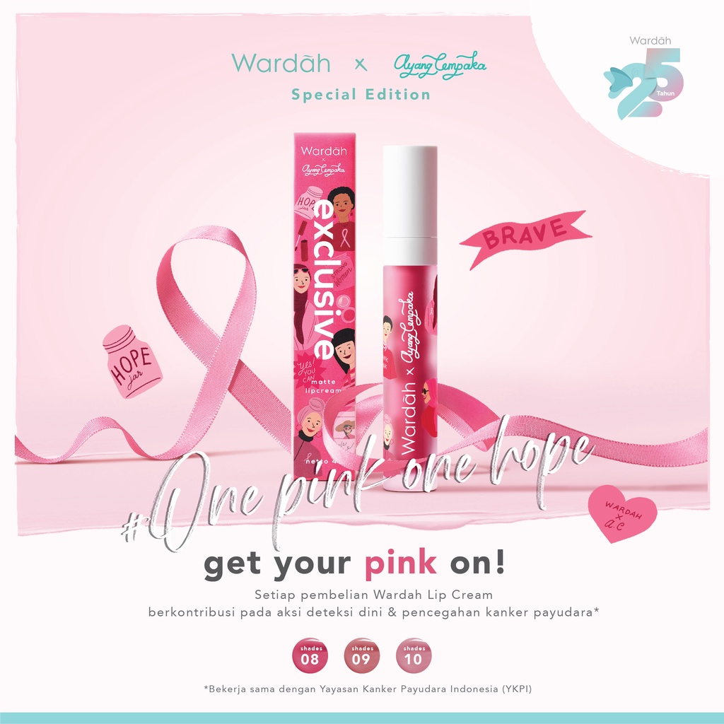 Exclusive Matte Lip Cream X Ayang Cempaka Wardah