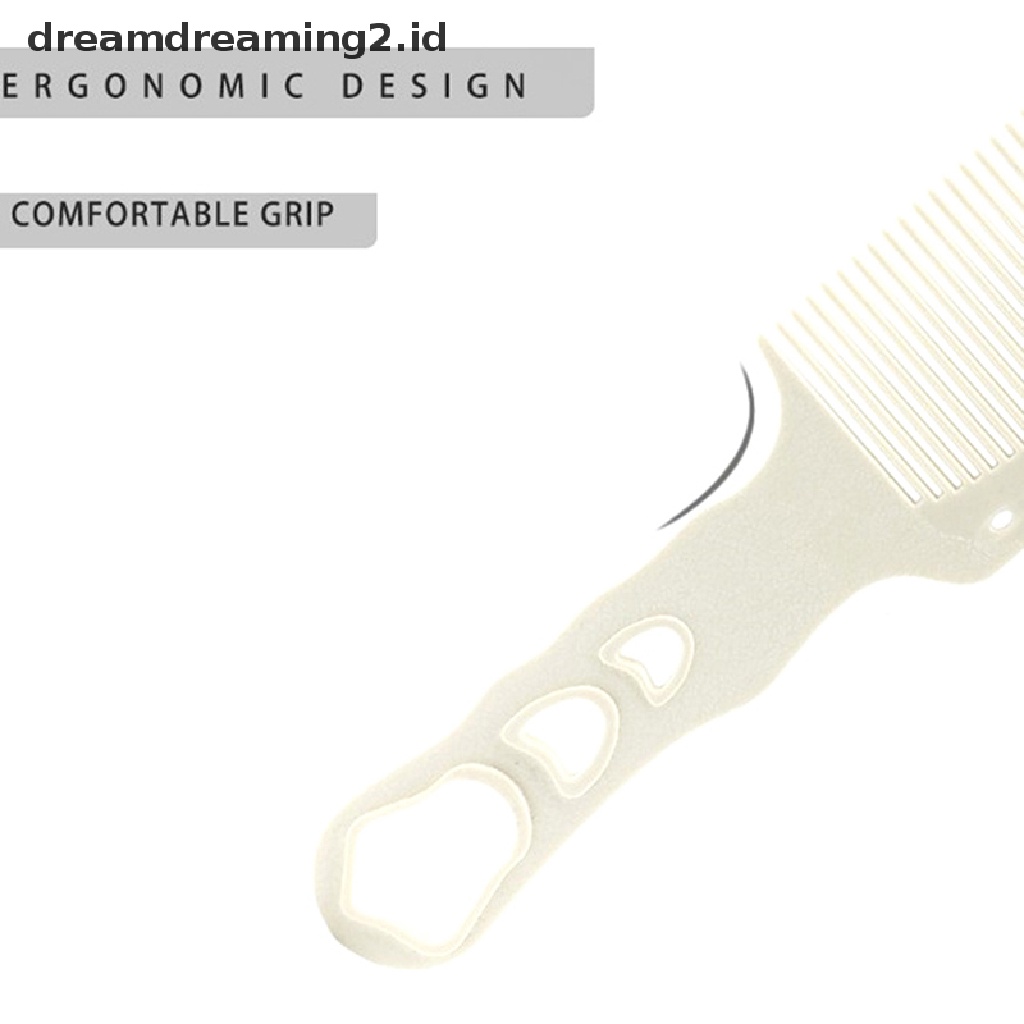 1pc Sisir Flat Profesional Untuk Salon / Barber