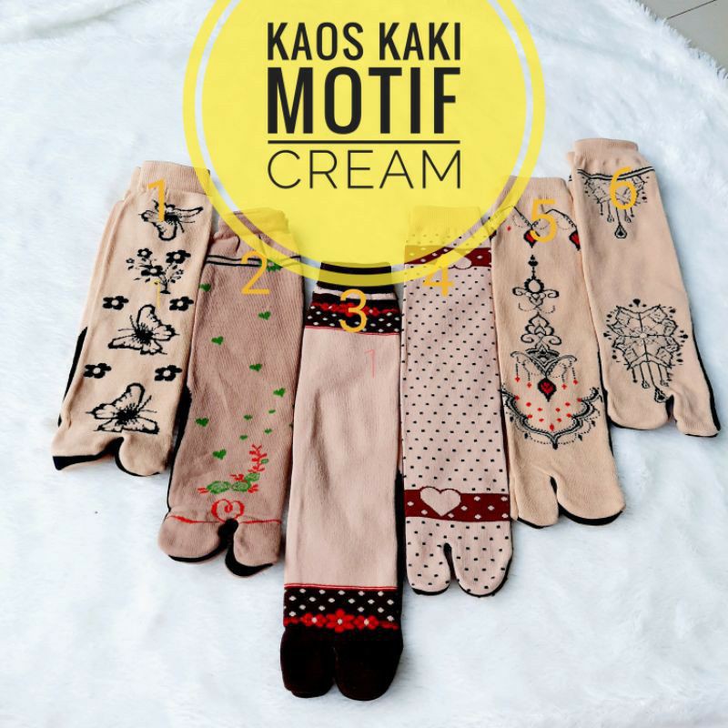 kaos kaki motif bunga/kaos kaki panjang/kaos kaki wanita motif